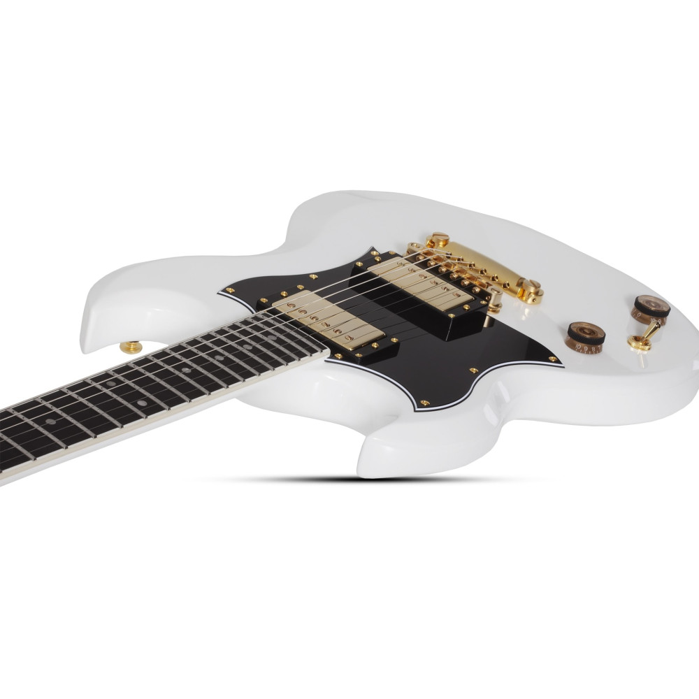 Schecter ZV-H6LLYW66D LH Gloss White