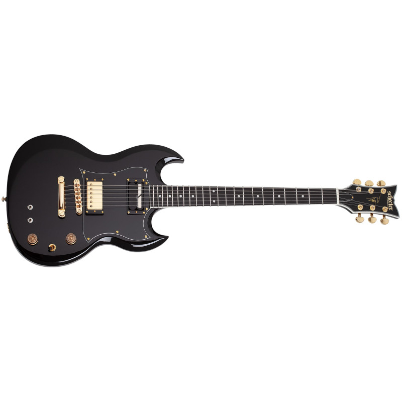Schecter ZV-H6LLYW66D-S Gloss Black