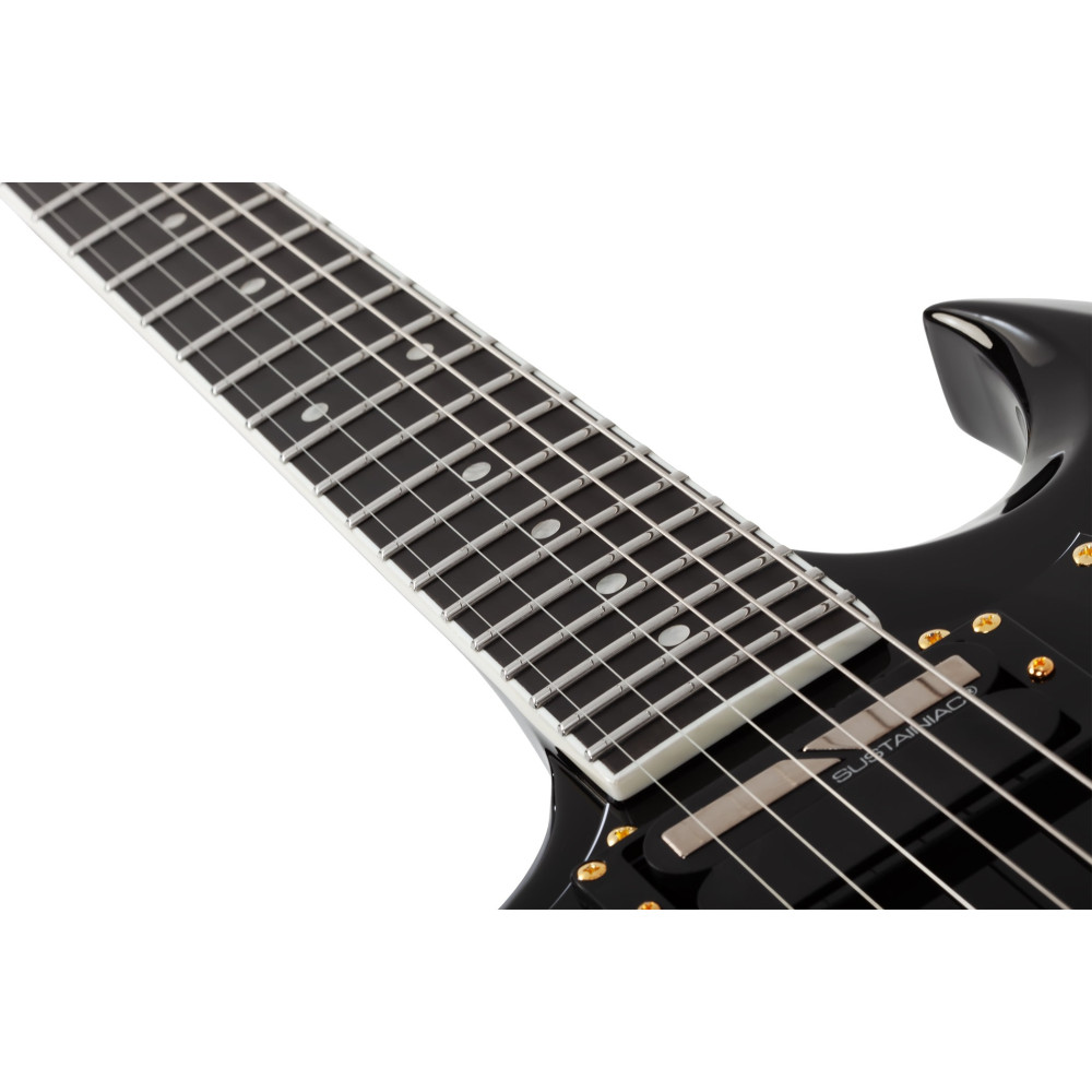 Schecter ZV-H6LLYW66D-S LH Gloss Black