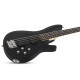 Schecter C-4 Deluxe Satin Black