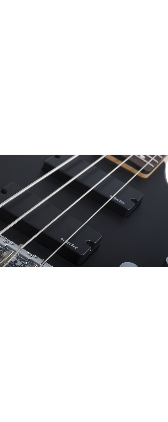 Schecter C-4 Deluxe Satin Black