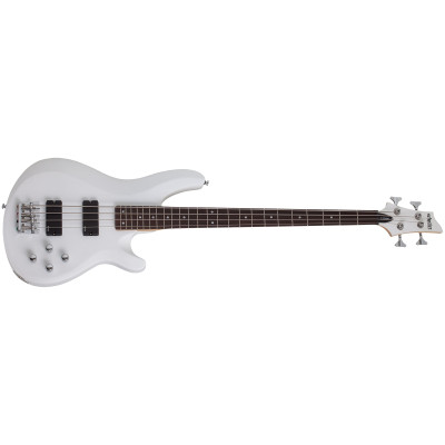 Schecter C-4 Deluxe Satin White