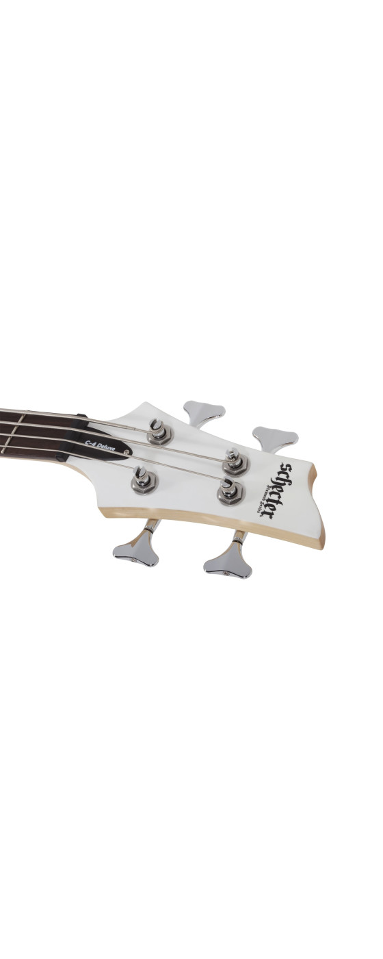 Schecter C-4 Deluxe Satin White