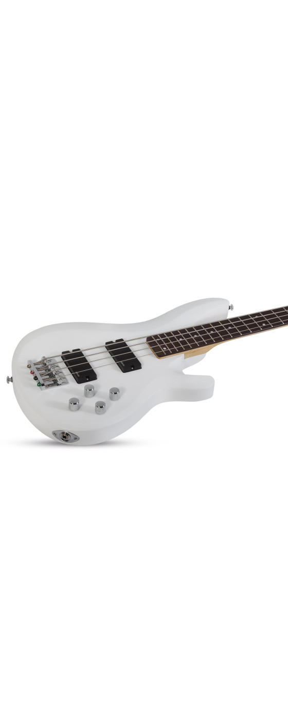 Schecter C-4 Deluxe Satin White