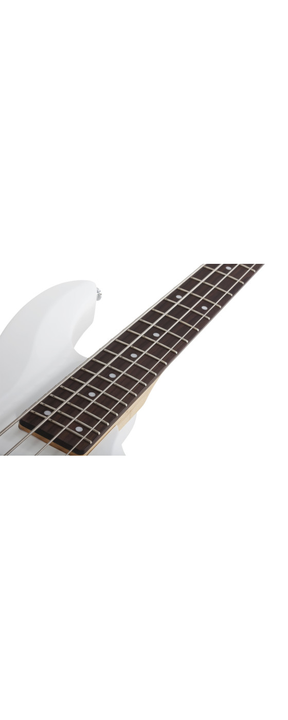 Schecter C-4 Deluxe Satin White