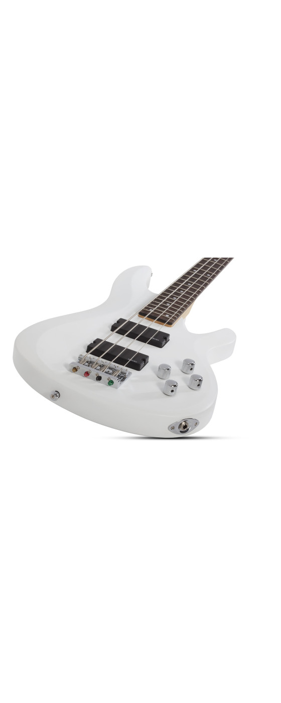 Schecter C-4 Deluxe Satin White