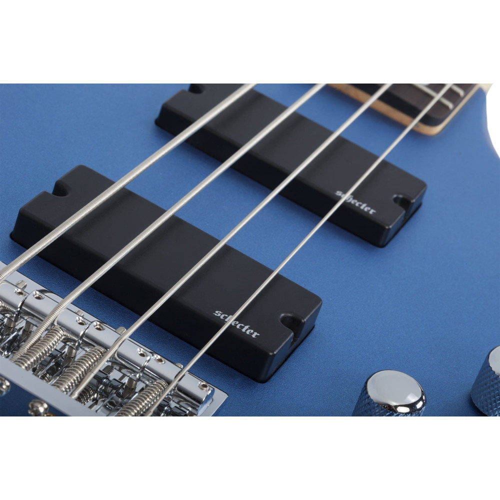 Schecter C-4 Deluxe Satin Metallic Light Blue