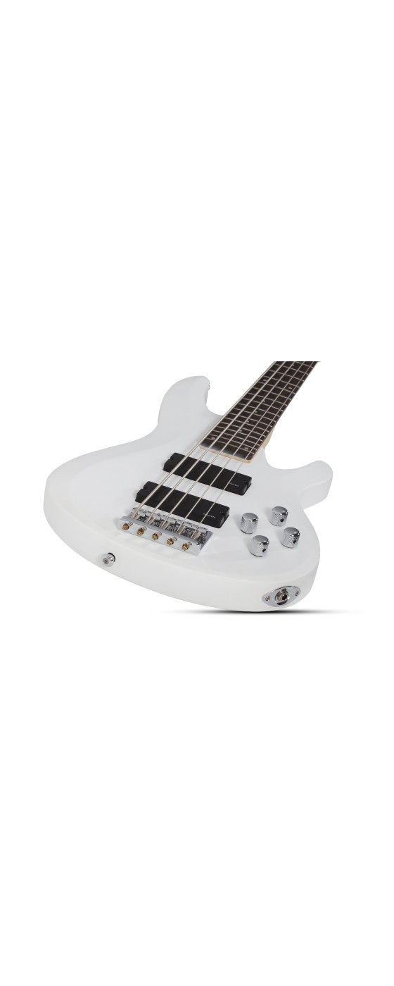 Schecter C-5 Deluxe Satin White
