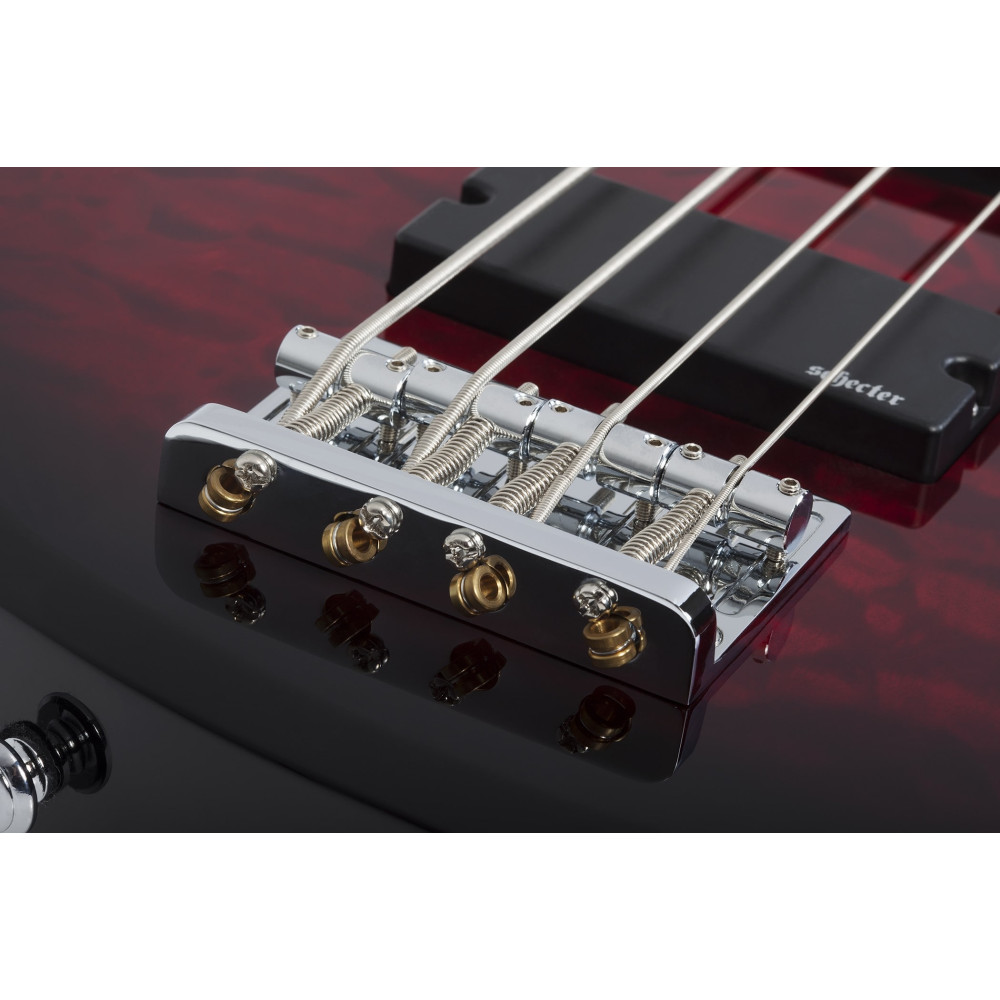 Schecter C-4 Plus See Through Cherry Burst