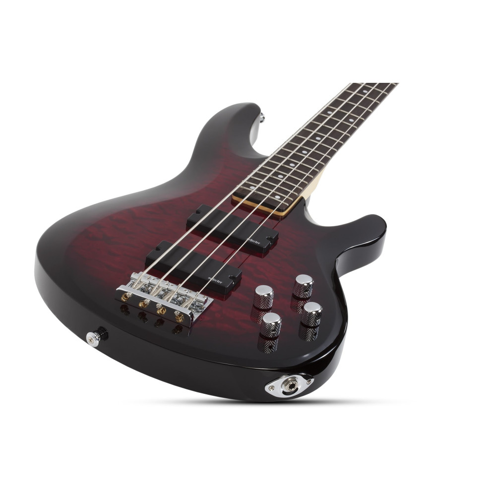 Schecter C-4 Plus See Through Cherry Burst
