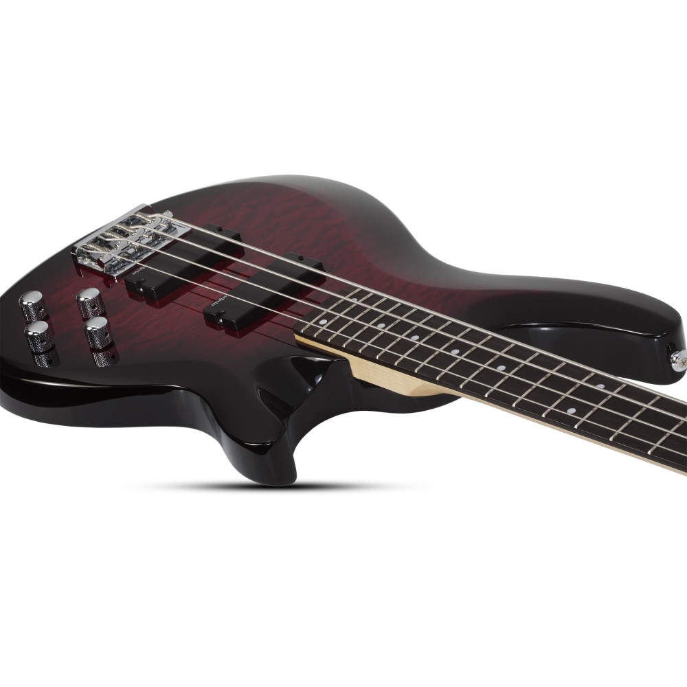 Schecter C-4 Plus See Through Cherry Burst