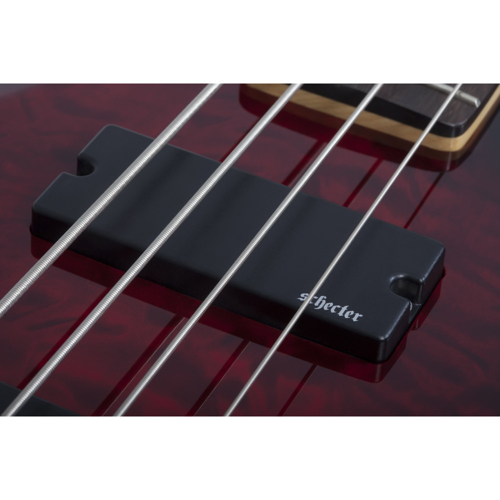 Schecter C-4 Plus See Through Cherry Burst