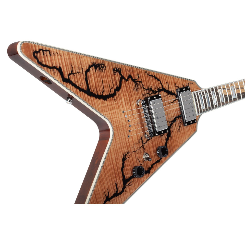 Schecter V-1 Electro-Resin Gloss Natural