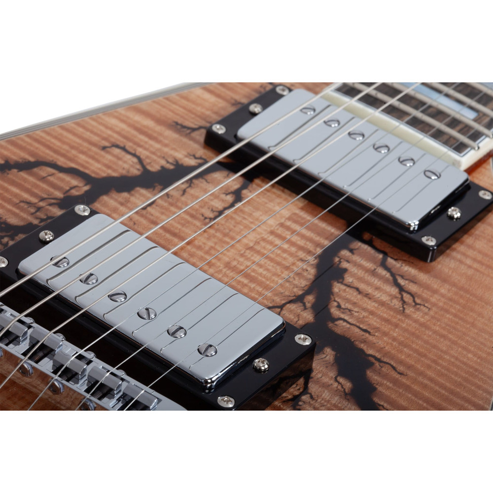 Schecter V-1 Electro-Resin Gloss Natural