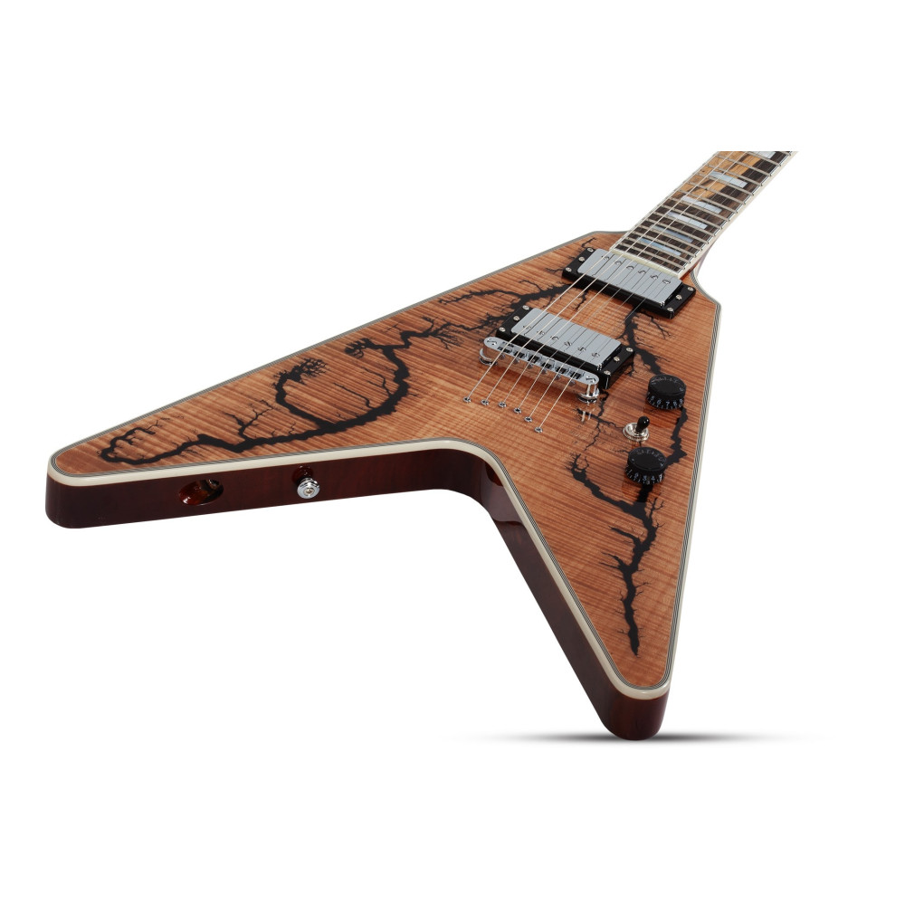 Schecter V-1 Electro-Resin Gloss Natural