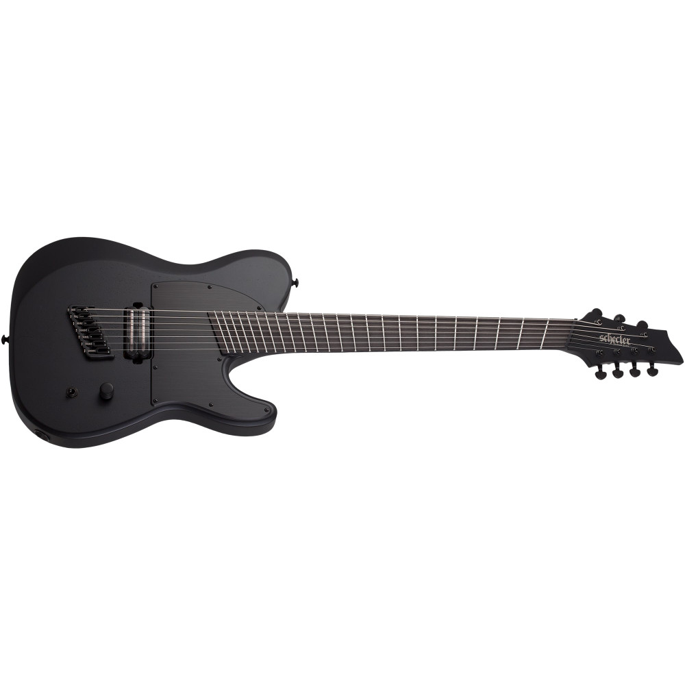 Schecter PT-7 MS Black Ops Satin Black Open Pore