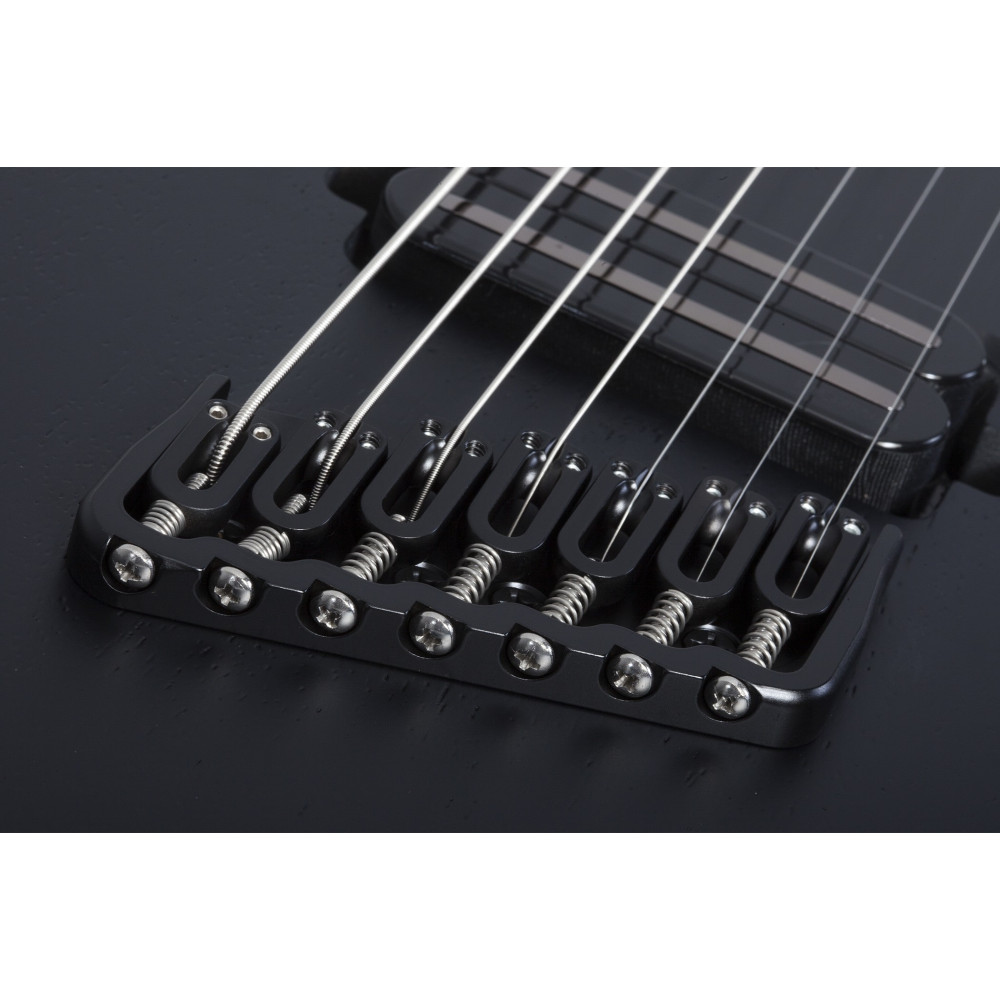 Schecter PT-7 MS Black Ops Satin Black Open Pore