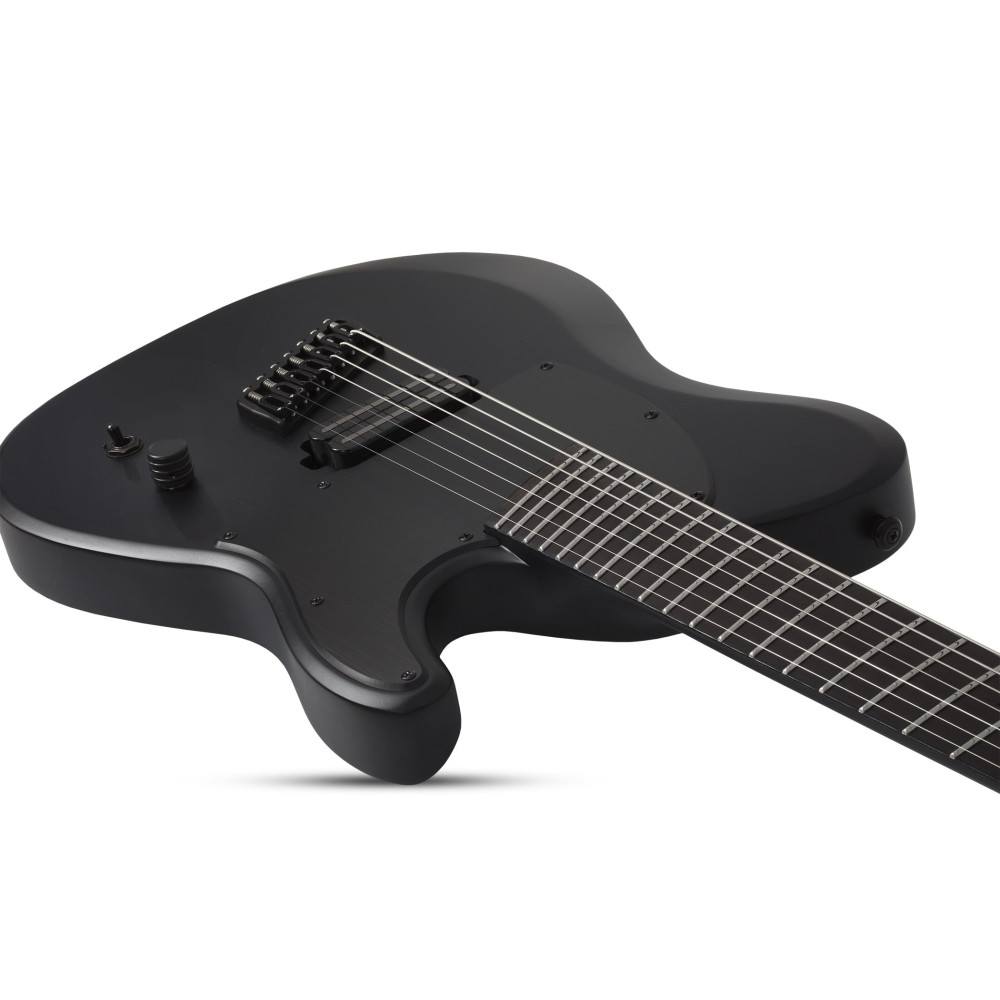 Schecter PT-7 MS Black Ops Satin Black Open Pore
