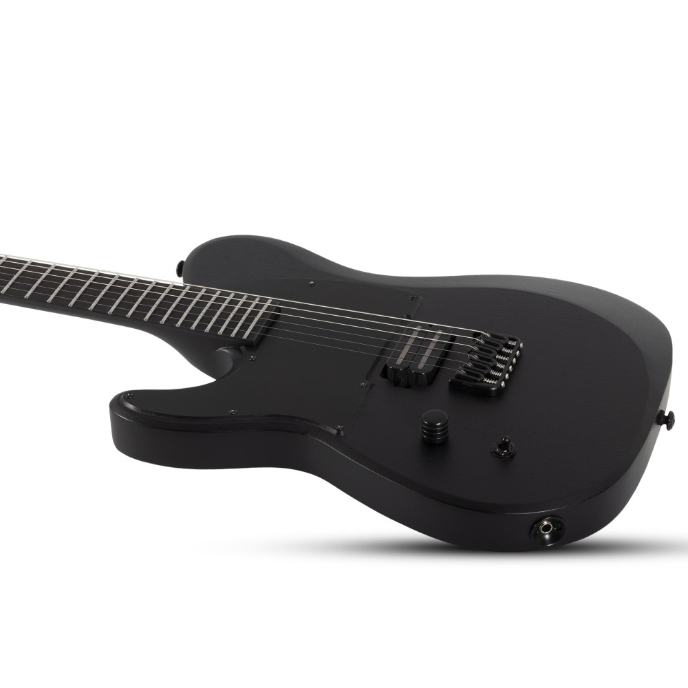 Schecter PT Black Ops LH Satin Black Open Pore