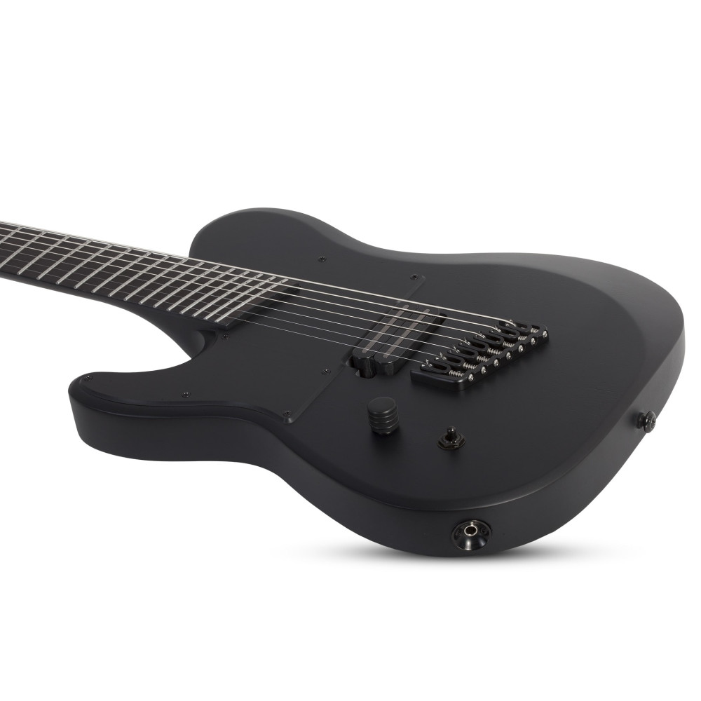 Schecter PT-7 MS Black Ops LH Satin Black Open Pore