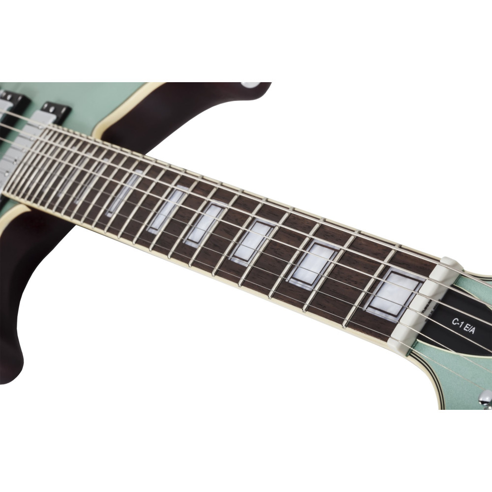 Schecter C-1 E/A Classic Satin Vintage Pelham Blue