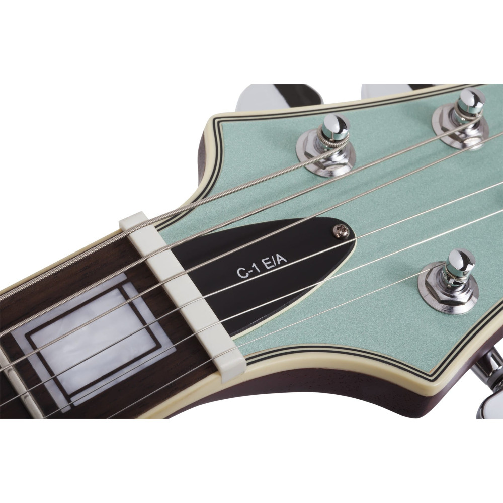 Schecter C-1 E/A Classic Satin Vintage Pelham Blue