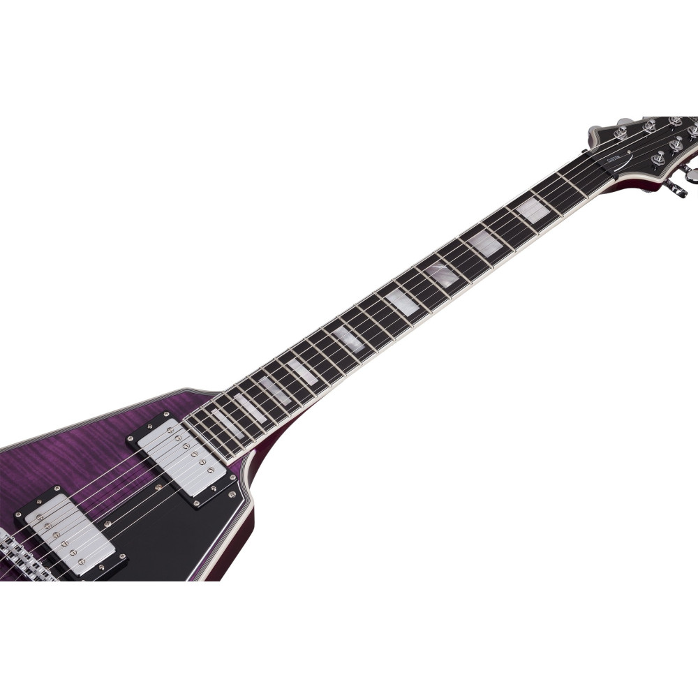 Schecter V-1 Custom Trans Purple