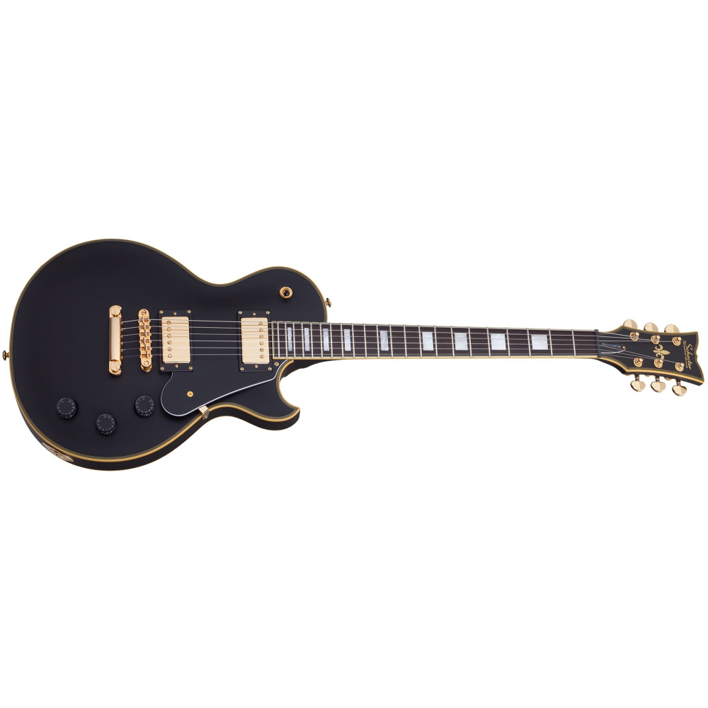 Schecter Solo-II Custom Aged Black Satin (ABSN)