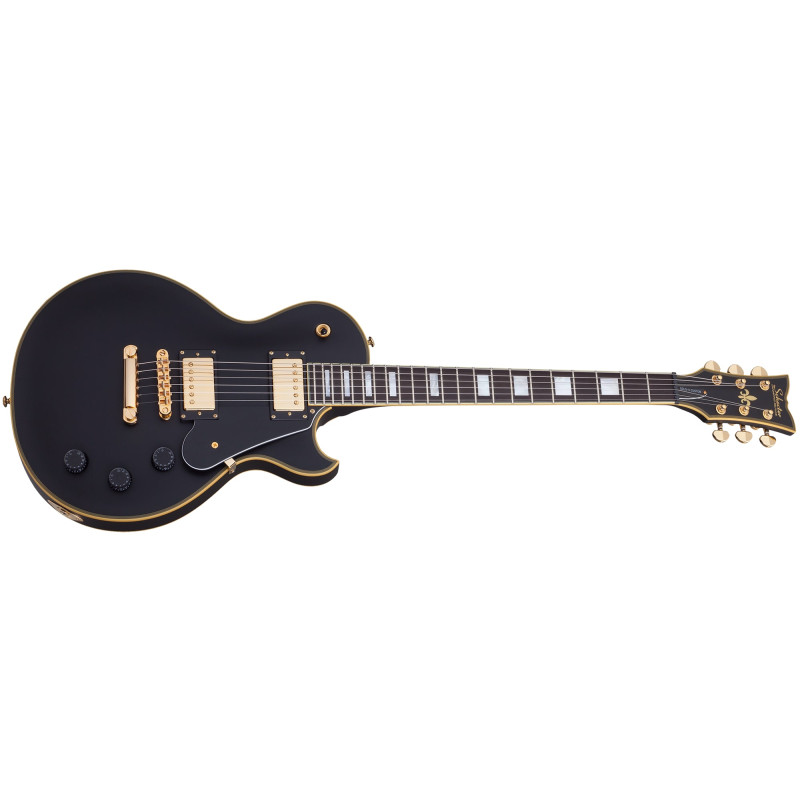 Schecter Solo-II Custom Aged Black Satin (ABSN)
