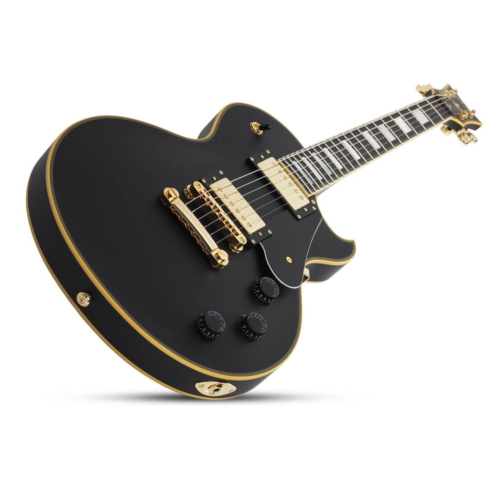 Schecter Solo-II Custom Aged Black Satin (ABSN)
