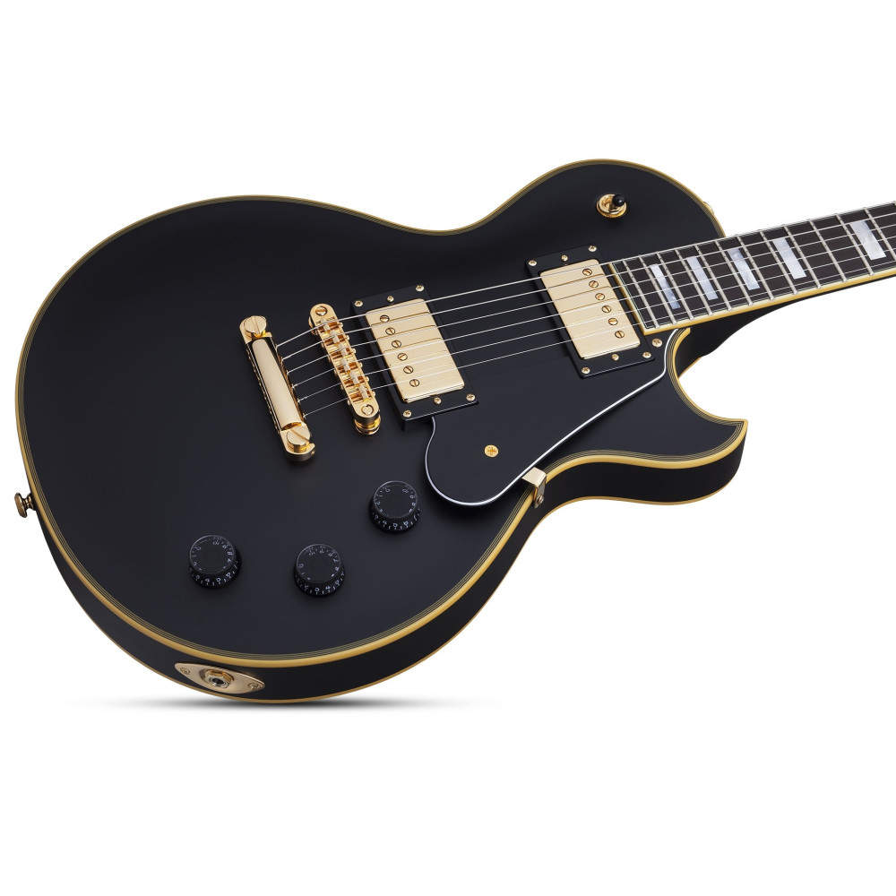 Schecter Solo-II Custom Aged Black Satin (ABSN)