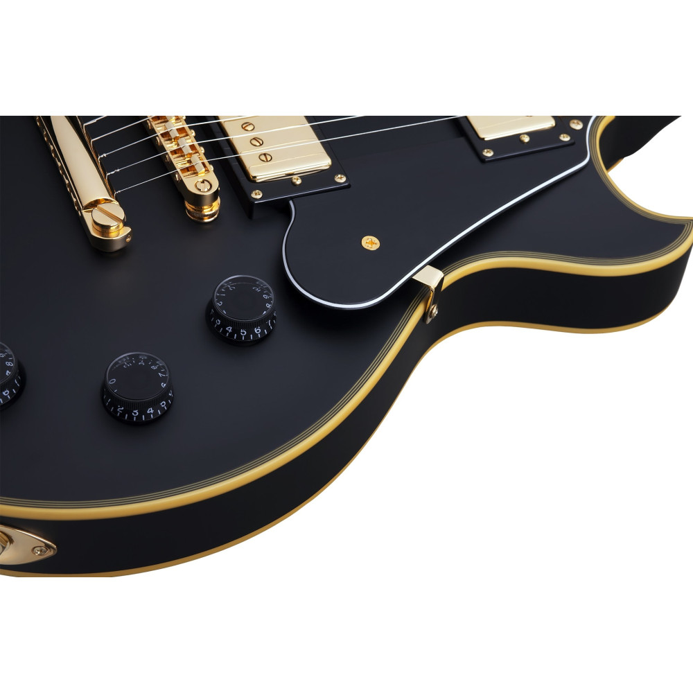 Schecter Solo-II Custom Aged Black Satin (ABSN)