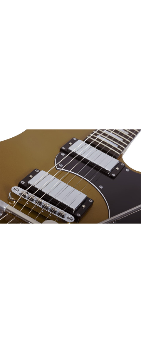Schecter Stargazer-6 Vibrato Metallic Gold (MGLD)