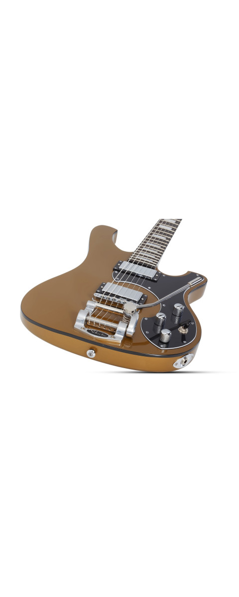 Schecter Stargazer-6 Vibrato Metallic Gold (MGLD)
