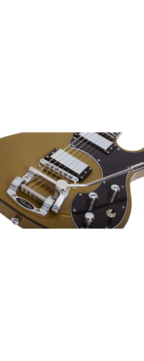Schecter Stargazer-6 Vibrato Metallic Gold (MGLD)