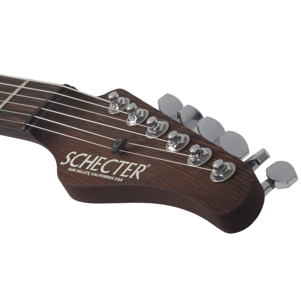 Schecter Nick Johnston USA Signature Flame Top Nitro Atomic Fire