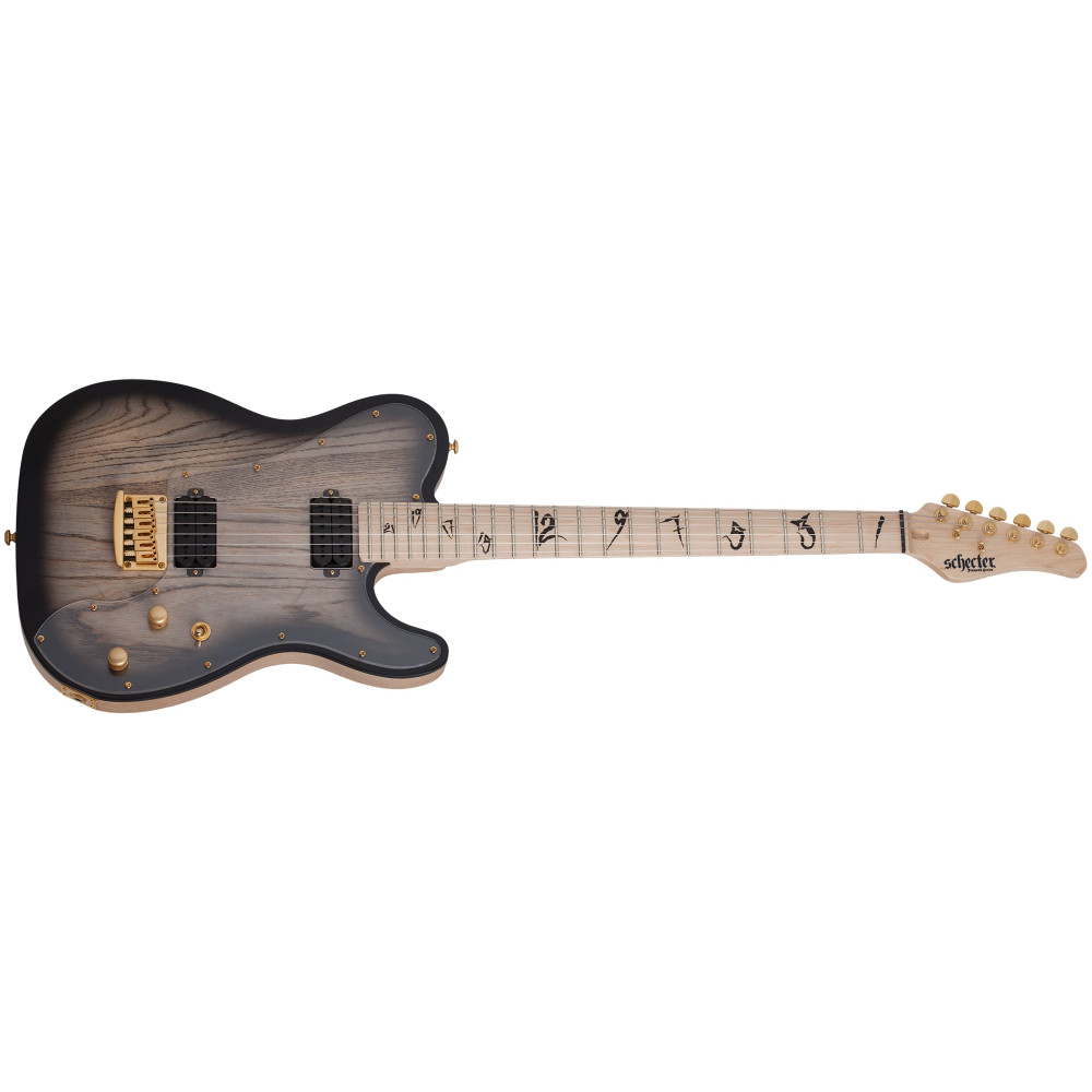 Schecter Meegs PT EX Charcoal Burst
