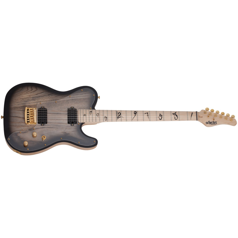 Schecter Meegs PT EX Charcoal Burst