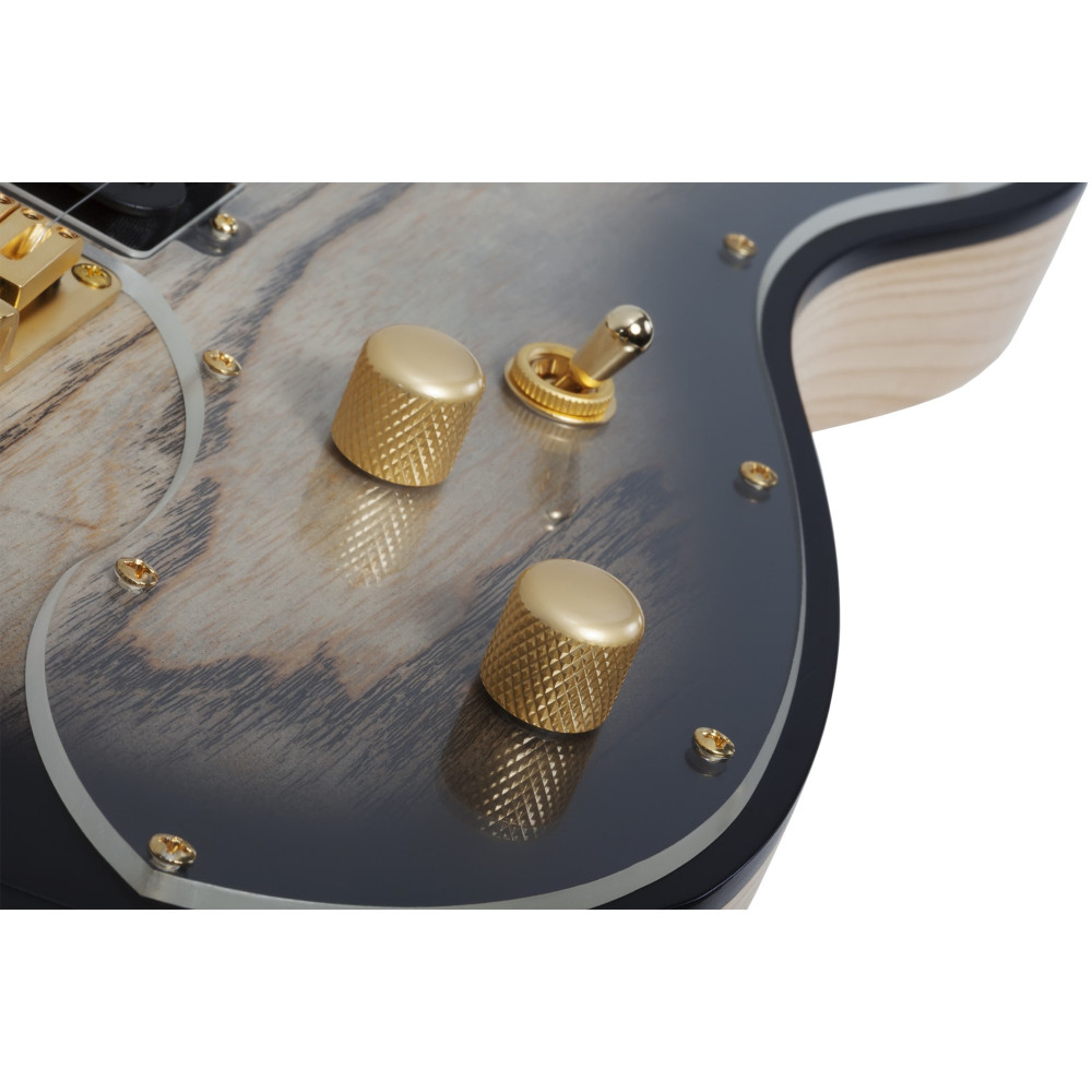 Schecter Meegs PT EX Charcoal Burst