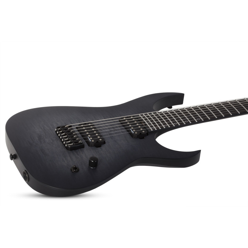 Schecter KM-7 MK-III Legacy Transparent Black Burst