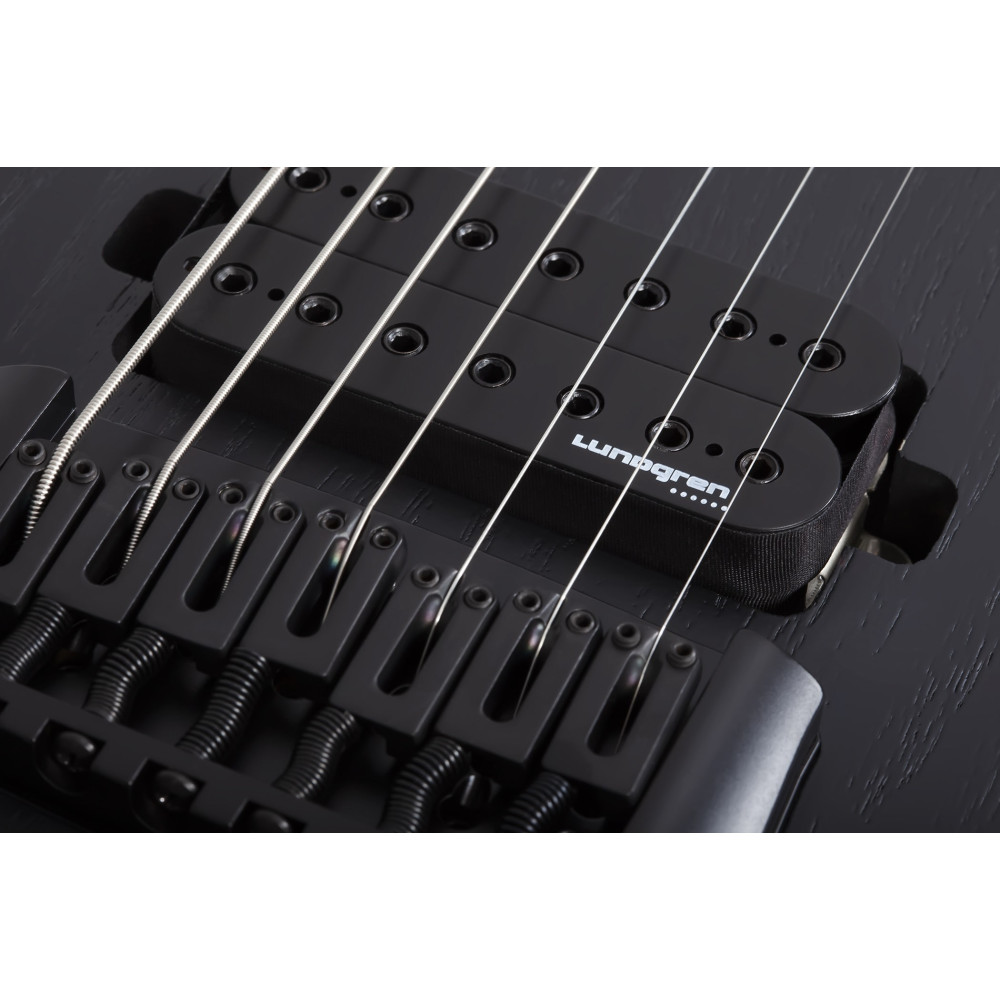Schecter KM-7 MK-III EX Satin Black Open Pore