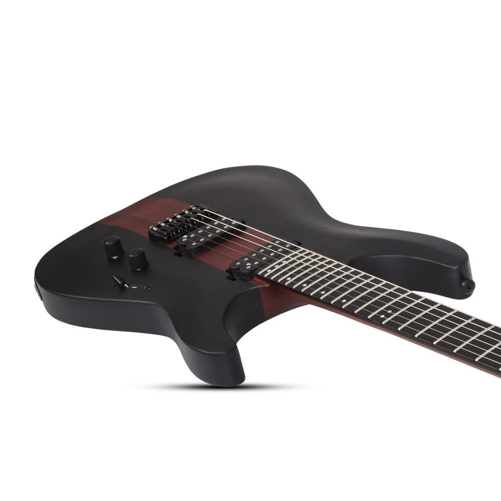 Schecter C-1 Rob Scallon Satin Dark Roast