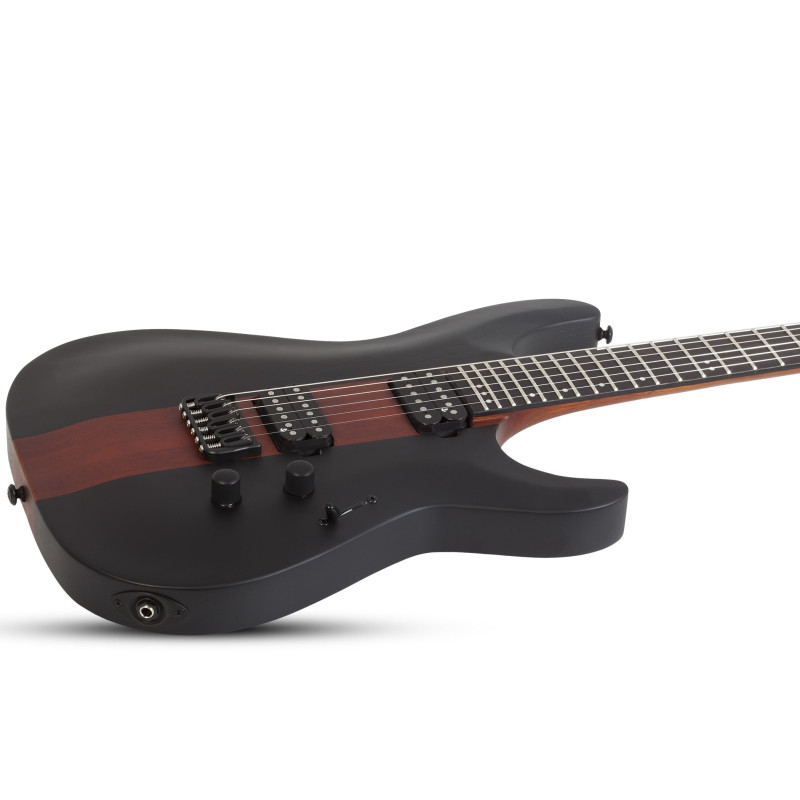 Schecter C-1 Rob Scallon Satin Dark Roast