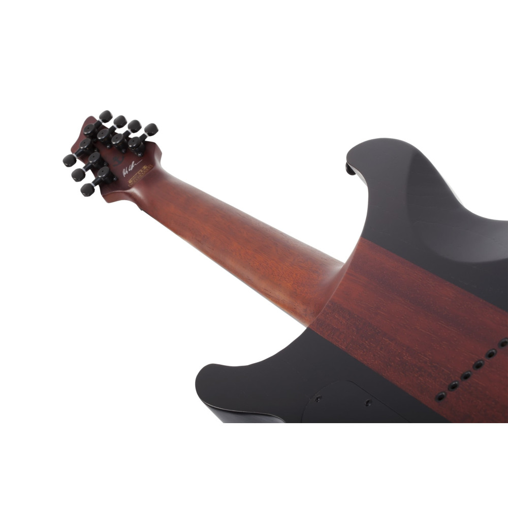Schecter C-7 Multiscale Rob Scallon Satin Dark Roast