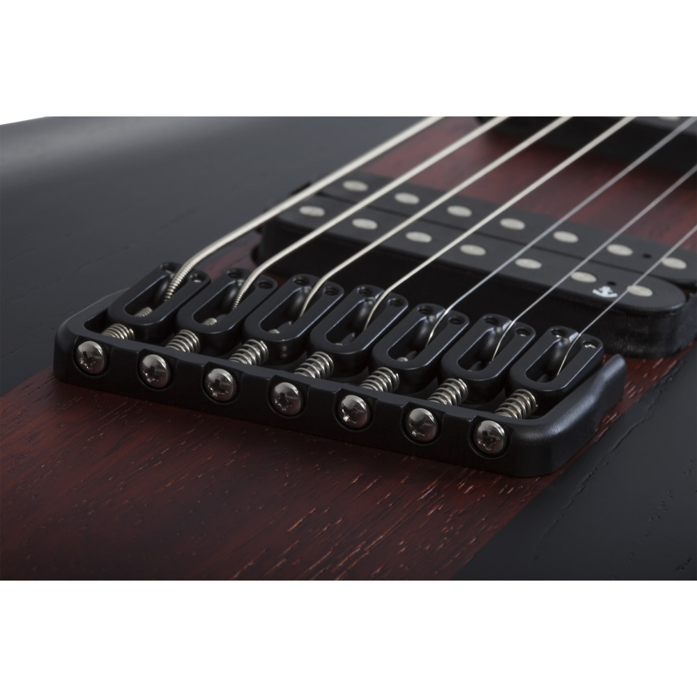 Schecter C-7 Multiscale Rob Scallon Satin Dark Roast