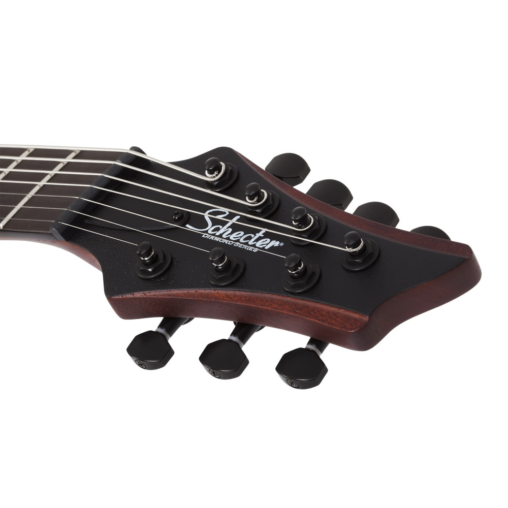 Schecter C-7 Multiscale Rob Scallon Satin Dark Roast