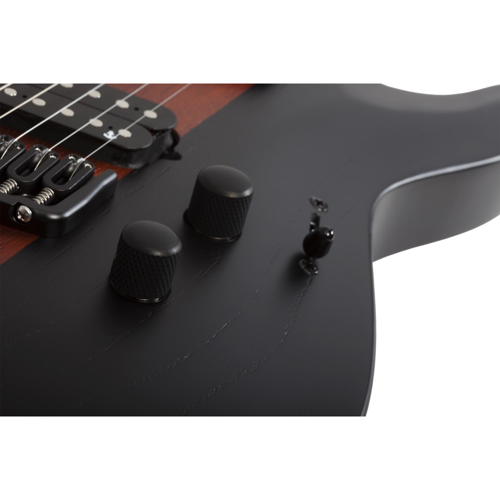 Schecter C-8 Multiscale Rob Scallon Satin Dark Roast
