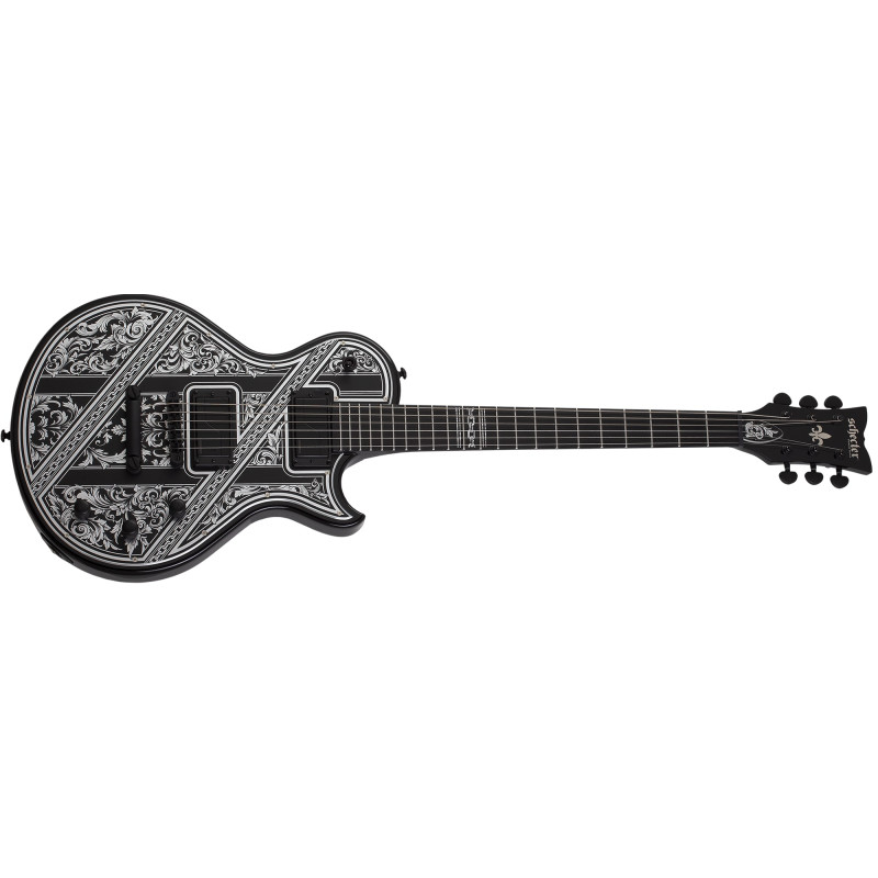 Schecter Solo-II Przym Palladium Gloss Black