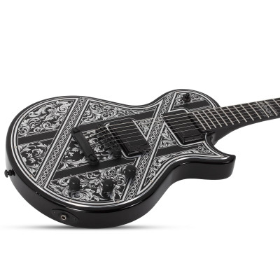 Schecter Solo-II Przym Palladium Gloss Black