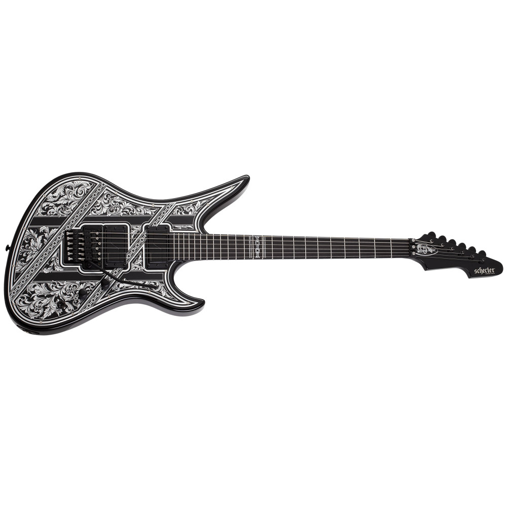 Schecter Avenger FR Przym Palladium Gloss Black